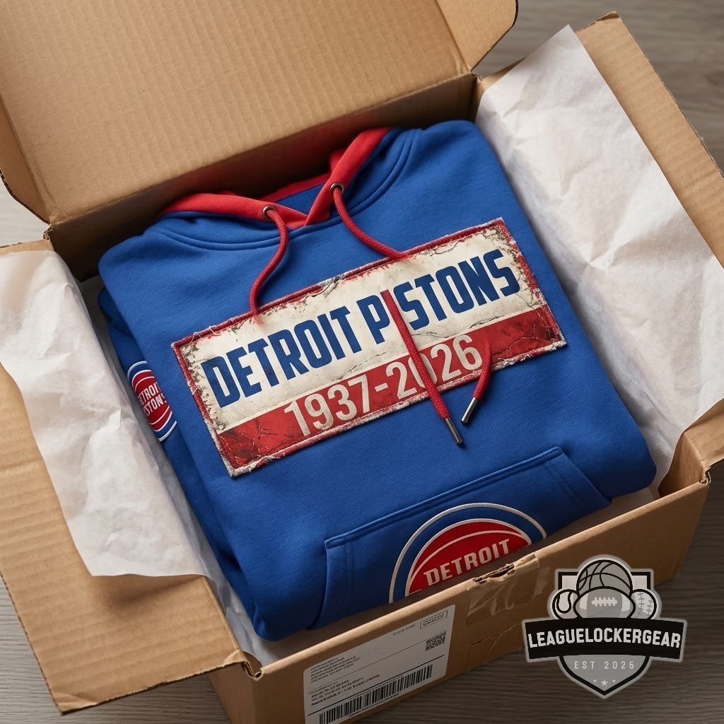 Detroit Pistons 1937-2026 Hoodie - LeagueLockerGear