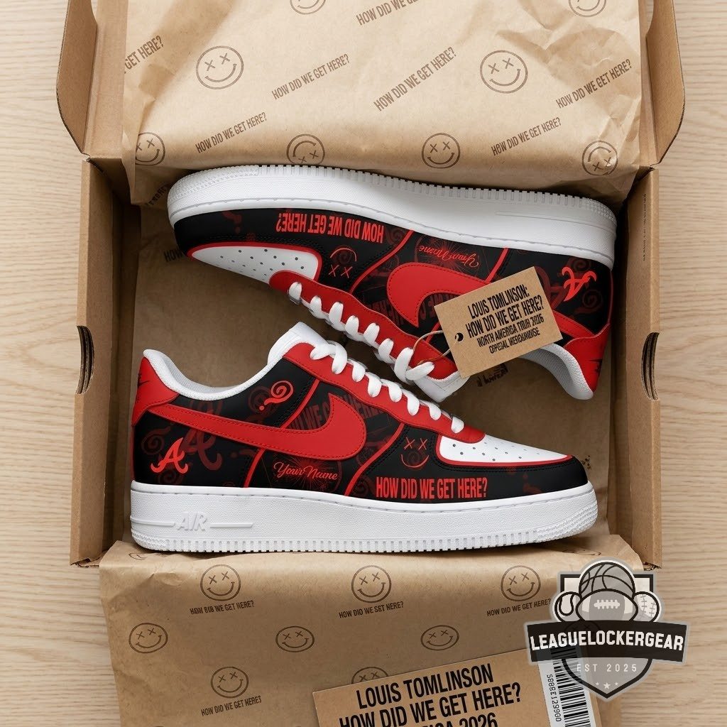 Louis Tomlinson How Did We Get Here North America Tour 2026 Custom Air Force 1 Shoes - LeagueLockerGear
