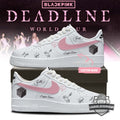 BLACKPINK Deadline World Tour Signatures Custom Air Force 1 Shoes - LeagueLockerGear