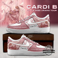 Cardi B Little Miss Drama Tour Custom Air Force 1 - LeagueLockerGear