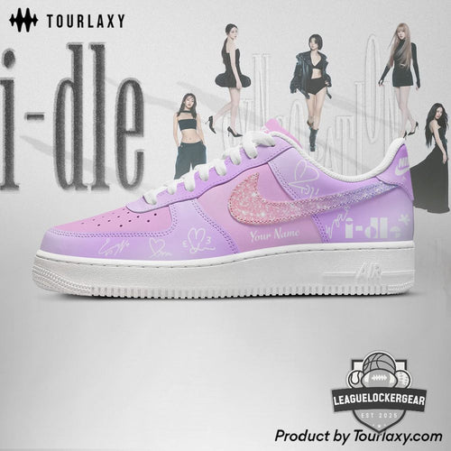 (G)I-DLE Signatures Custom Air Force 1 - LeagueLockerGear