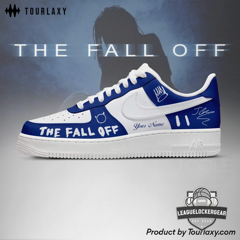J. Cole The Fall Off Personalized Custom Air Force 1 - LeagueLockerGear