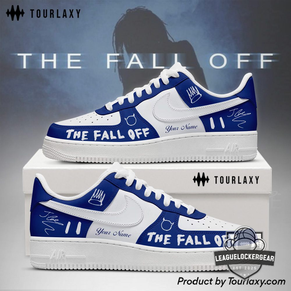 J. Cole The Fall Off Personalized Custom Air Force 1 - LeagueLockerGear