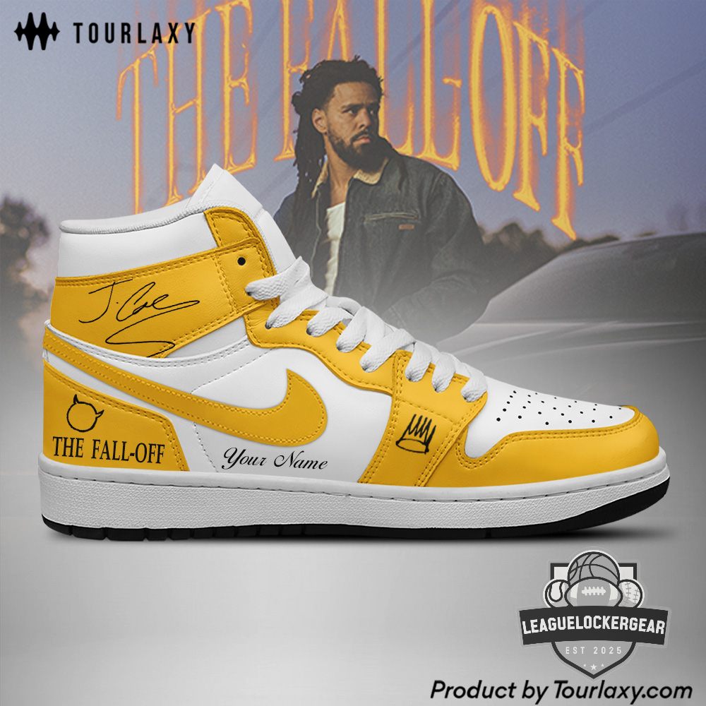 J. Cole The Fall-Off Signed Air Jordan 1 - LeagueLockerGear