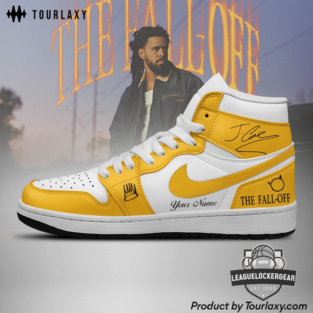 J. Cole The Fall-Off Signed Air Jordan 1 - LeagueLockerGear
