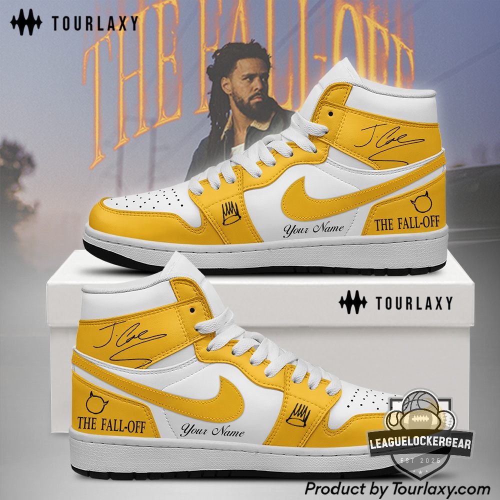 J. Cole The Fall-Off Signed Air Jordan 1 - LeagueLockerGear