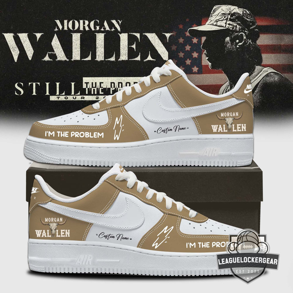 Morgan Wallen I'm The Problem Custom Air Force 1 Shoes - LeagueLockerGear