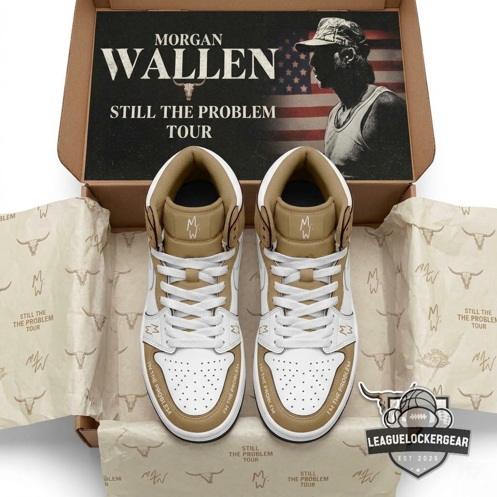 Morgan Wallen I'm The Problem Custom Air Jordan 1 - LeagueLockerGear