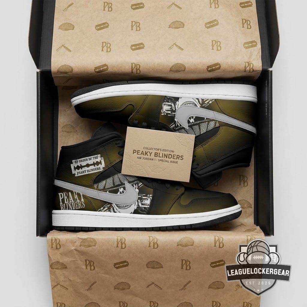 Peaky Blinders 2026 Air Jordan 1s - LeagueLockerGear