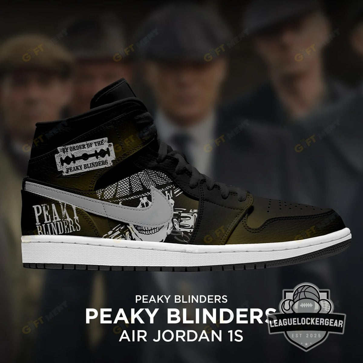 Peaky Blinders 2026 Air Jordan 1s - LeagueLockerGear