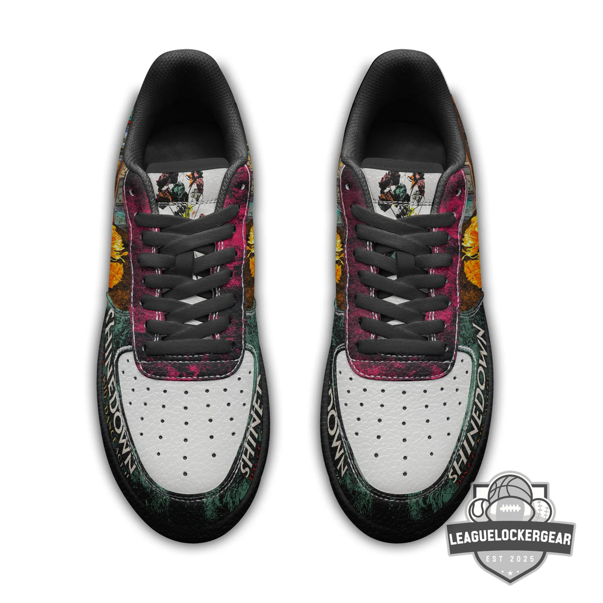 Shinedown Dance Kid Dance Act II Air Force 1 Shoes - LeagueLockerGear