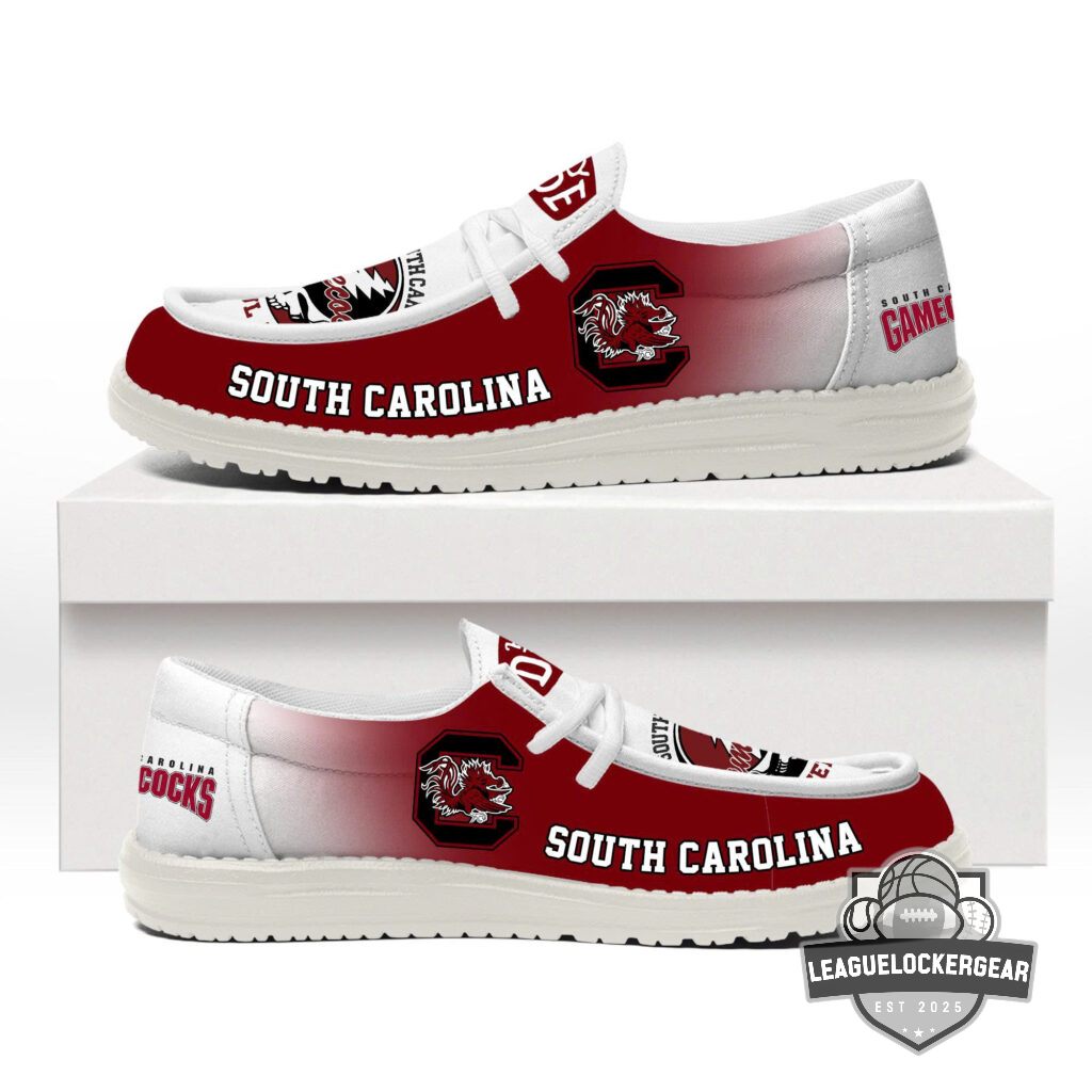 South Carolina Gamecocks Grateful Dead Make South Carolina Grateful Again Hey Dude Shoes - LeagueLockerGear
