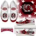 South Carolina Gamecocks Grateful Dead Make South Carolina Grateful Again Hey Dude Shoes - LeagueLockerGear