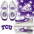 TCU Horned Frogs Grateful Dead Make TCU Grateful Again Hey Dude Shoes - LeagueLockerGear