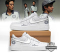 The Silver Arrows Custom Nike Air Force 1 - LeagueLockerGear