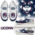 UConn Huskies Grateful Dead Make Grateful Again Hey Dude Shoes - LeagueLockerGear