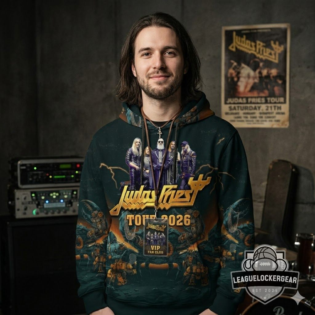 Judas Priest Tour 2026 Hoodie - LeagueLockerGear