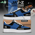 JAY-Z New York Yankees Yankee Stadium 2026 Custom Air Force 1 - LeagueLockerGear