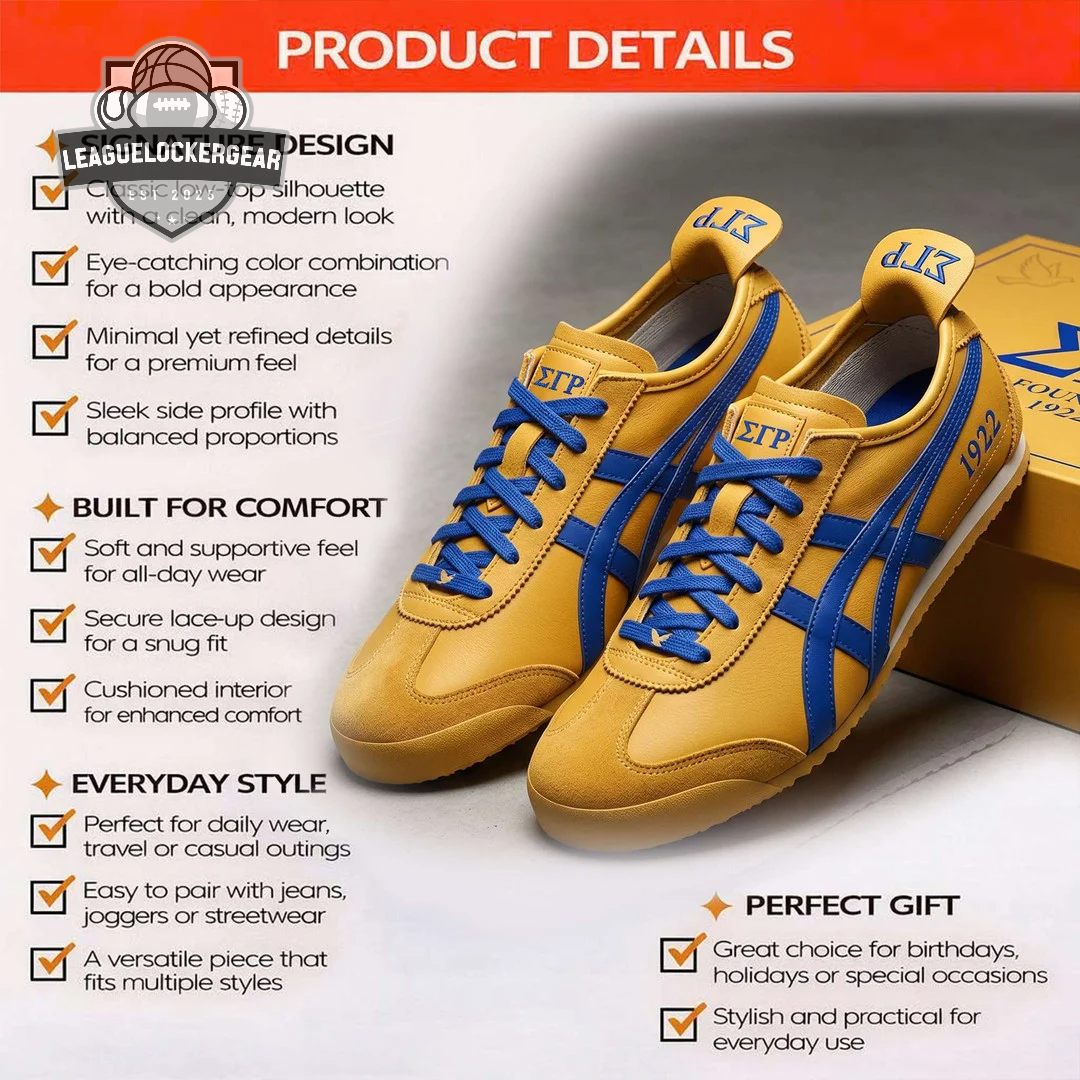 Sigma Gamma Rho Founded 1922 Sneakers - LeagueLockerGear