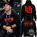 Coach Morgan Scalley Utah MAN AM I Hoodie - LeagueLockerGear