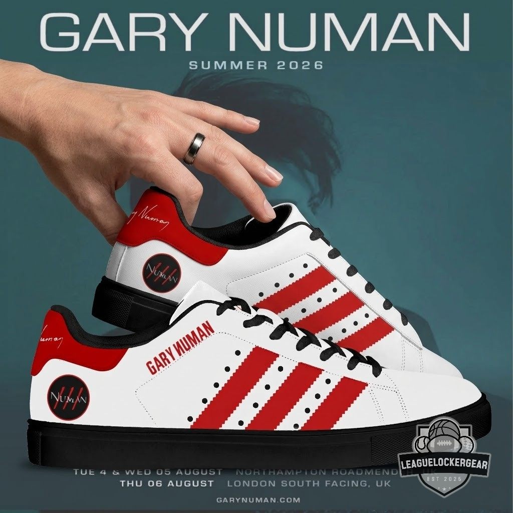 Gary Numan Summer 2026 Stan Smith Style Shoes - LeagueLockerGear
