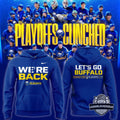 Buffalo Sabres Playoffs Clinched 2026 We're Back Hoodie - LeagueLockerGear