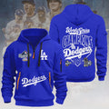 Los Angeles Dodgers 2025 World Series Champions 2D Quarter Zip Hoodie - THK117230 | Buy for only at THK BUY