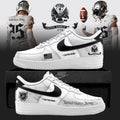 Army Black Knights 250th Anniversary Custom Air Force 1 Sneakers – Black & Gold Edition - LeagueLockerGear