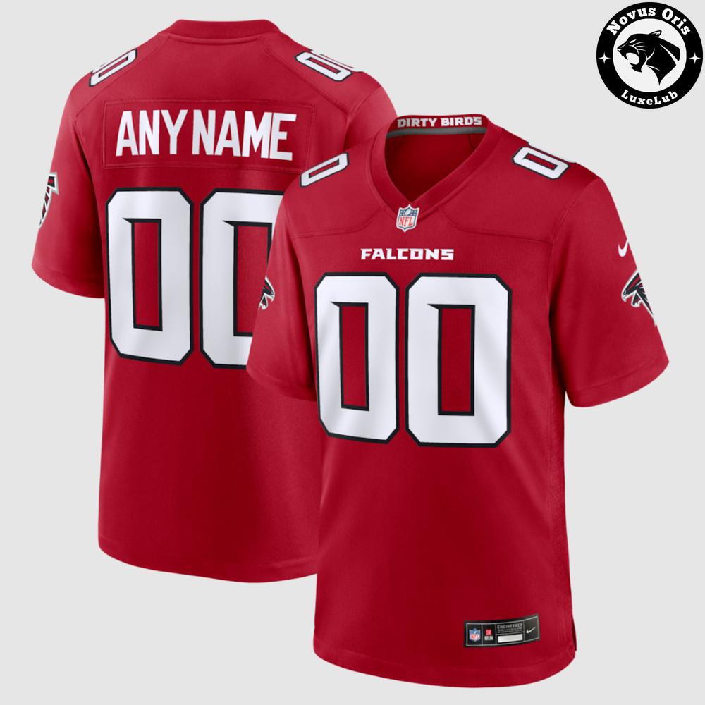 Atlanta Falcons NFL Personalized Any Name and Number Football Jersey - NovusOris Best Merch For Fans