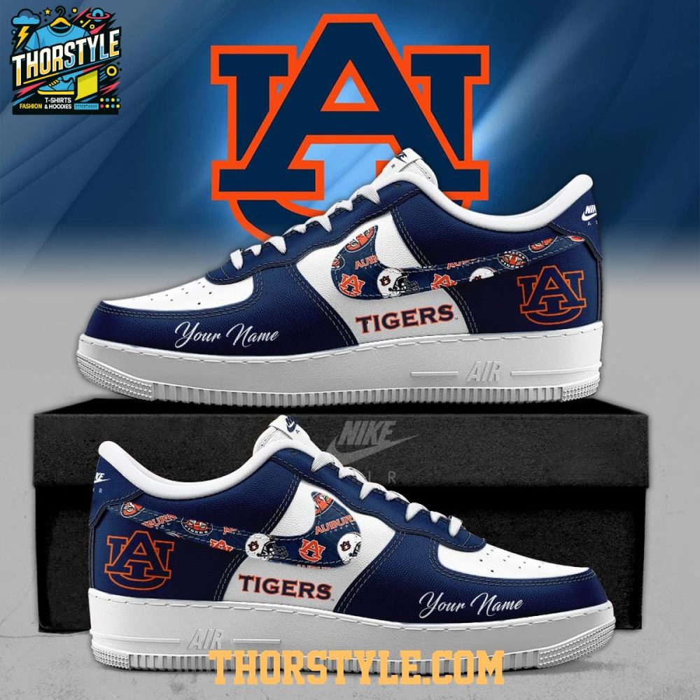 Auburn Tigers Freedom War Eagle 2025 Personalized Air Force 1 Shoes