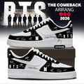 BTS The Comeback Arirang 2026 Signatures Custom Air Force 1 Shoes - LeagueLockerGear