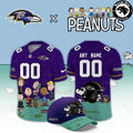 Baltimore Ravens x Peanuts Snoopy 2026 Custom Limited Football Jersey - NovusOris Best Merch For Fans
