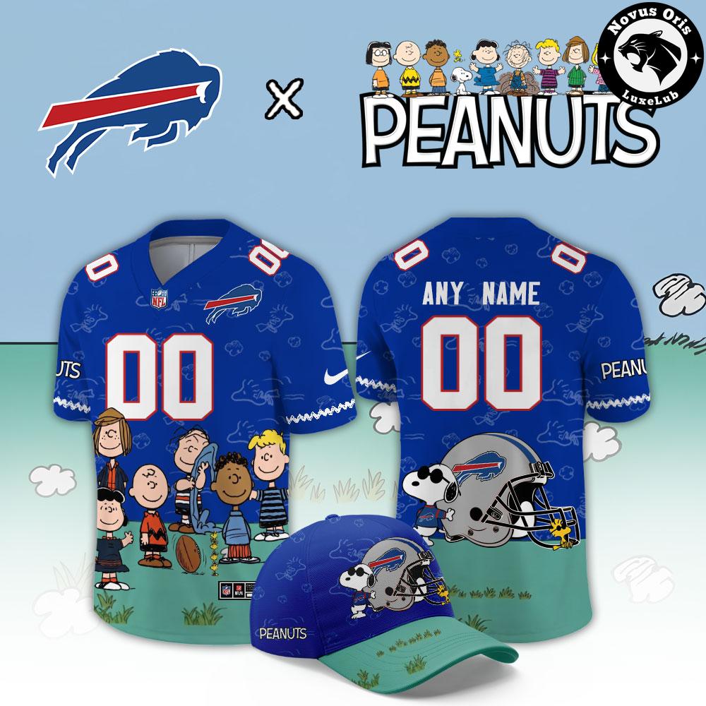 Buffalo Bills x Peanuts Snoopy 2026 Custom Limited Football Jersey - NovusOris Best Merch For Fans