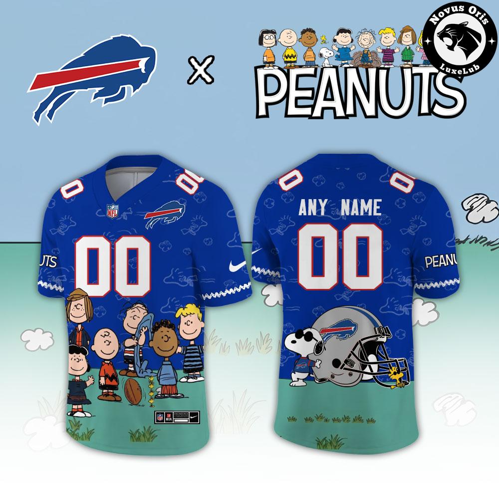 Buffalo Bills x Peanuts Snoopy 2026 Custom Limited Football Jersey - NovusOris Best Merch For Fans