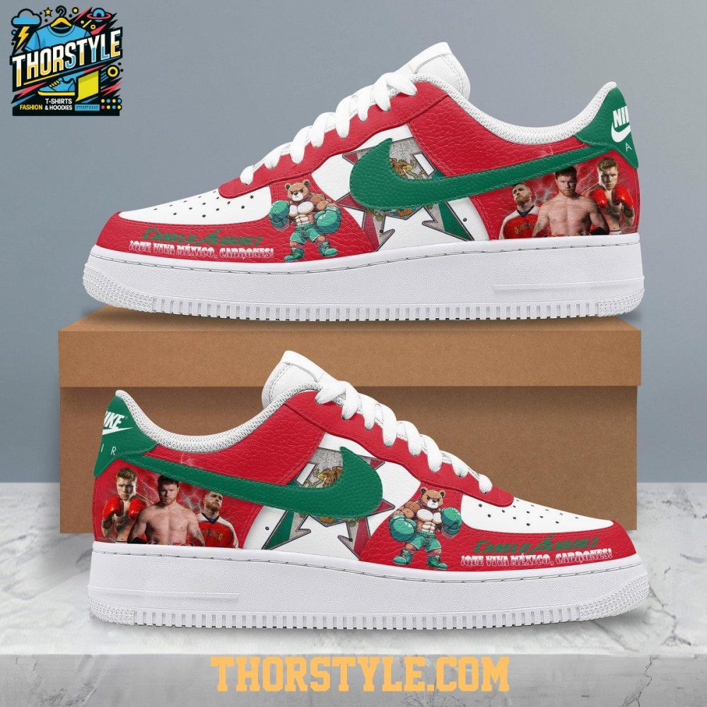 Canelo Alvarez Que Viva Mexico The Champions 2025 Air Force 1 Shoes