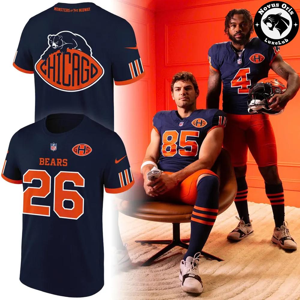 Chicago Bears Return of the Monsters Rivalries Football Jersey - NovusOris Best Merch For Fans