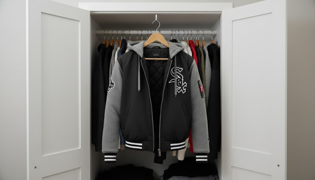 Chicago White Sox Bomber Hoodie Jacket - Southside Pride Outerwear - LeagueLockerGear