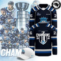Chicoutimi Sagueneens 2026 QMJHL Champions Hockey Jersey - NovusOris Best Merch For Fans