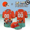 Cleveland Browns x Peanuts Night 2026 Snoopy Custom Football Jersey - NovusOris Best Merch For Fans