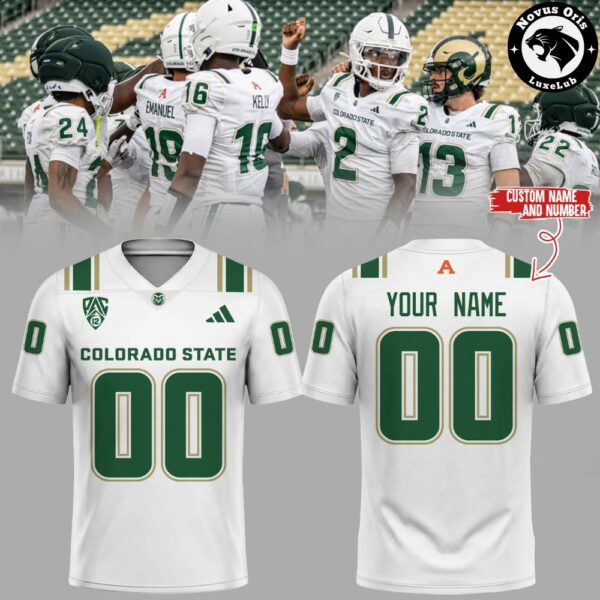 Colorado State Rams NCAA New Threads Custom Football Jersey - NovusOris Best Merch For Fans