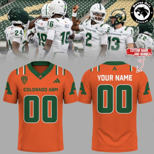 Colorado State Rams NCAA New Threads Custom Football Jersey - NovusOris Best Merch For Fans