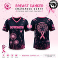 Custom NFL Breast Cancer Awareness Dandelion of Hope Jersey - NovusOris Best Merch For Fans