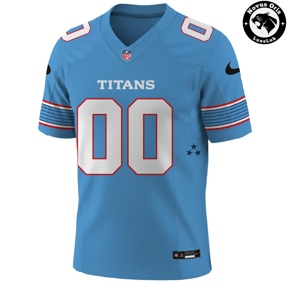 Custom Name Tennessee Titans Throwback Jersey - Personalized Football Gear - NovusOris Best Merch For Fans