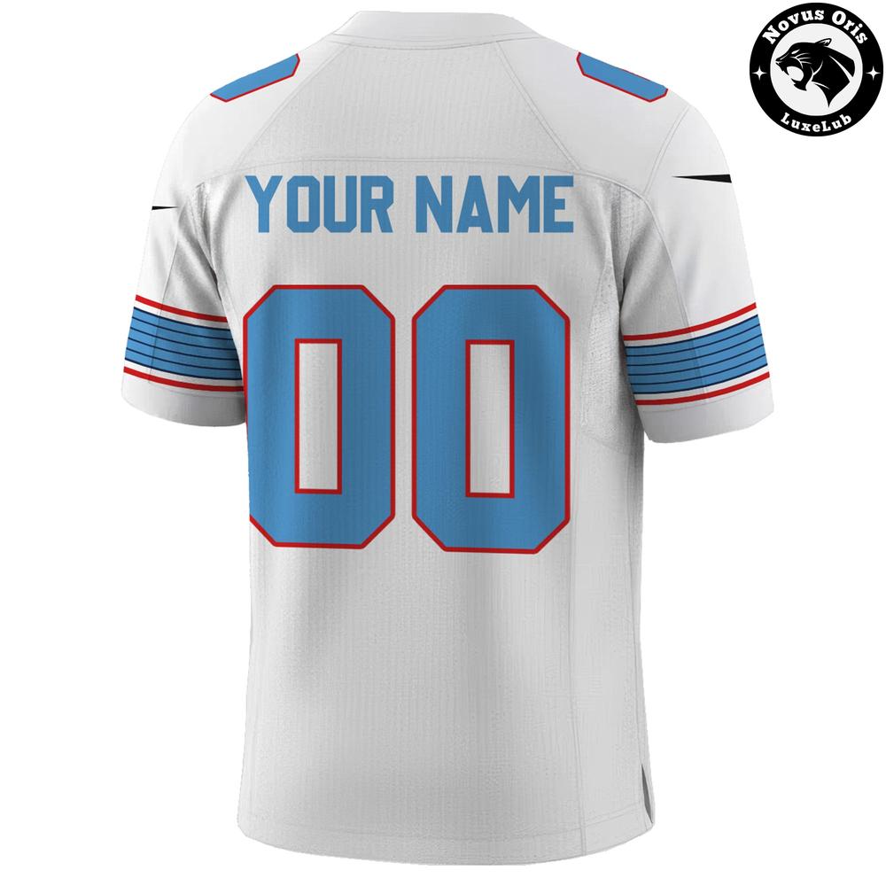Custom Name Tennessee Titans Throwback Jersey - Personalized Football Gear - NovusOris Best Merch For Fans