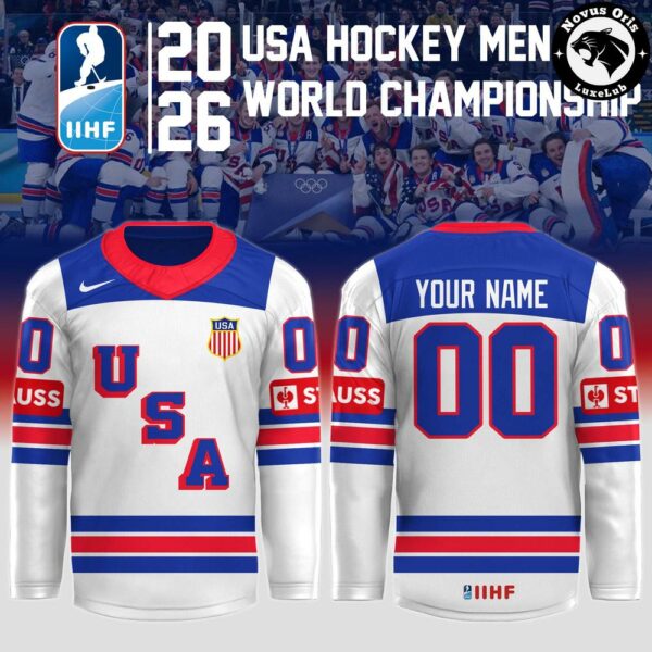 Custom USA Hockey 2026 IIHF World Championship Hockey Jersey - NovusOris Best Merch For Fans