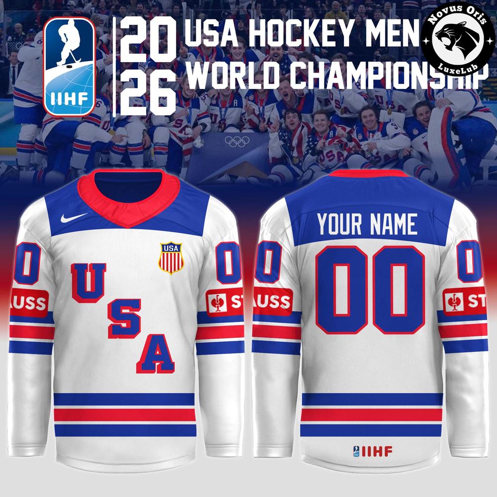 Custom USA Hockey 2026 IIHF World Championship Hockey Jersey - NovusOris Best Merch For Fans