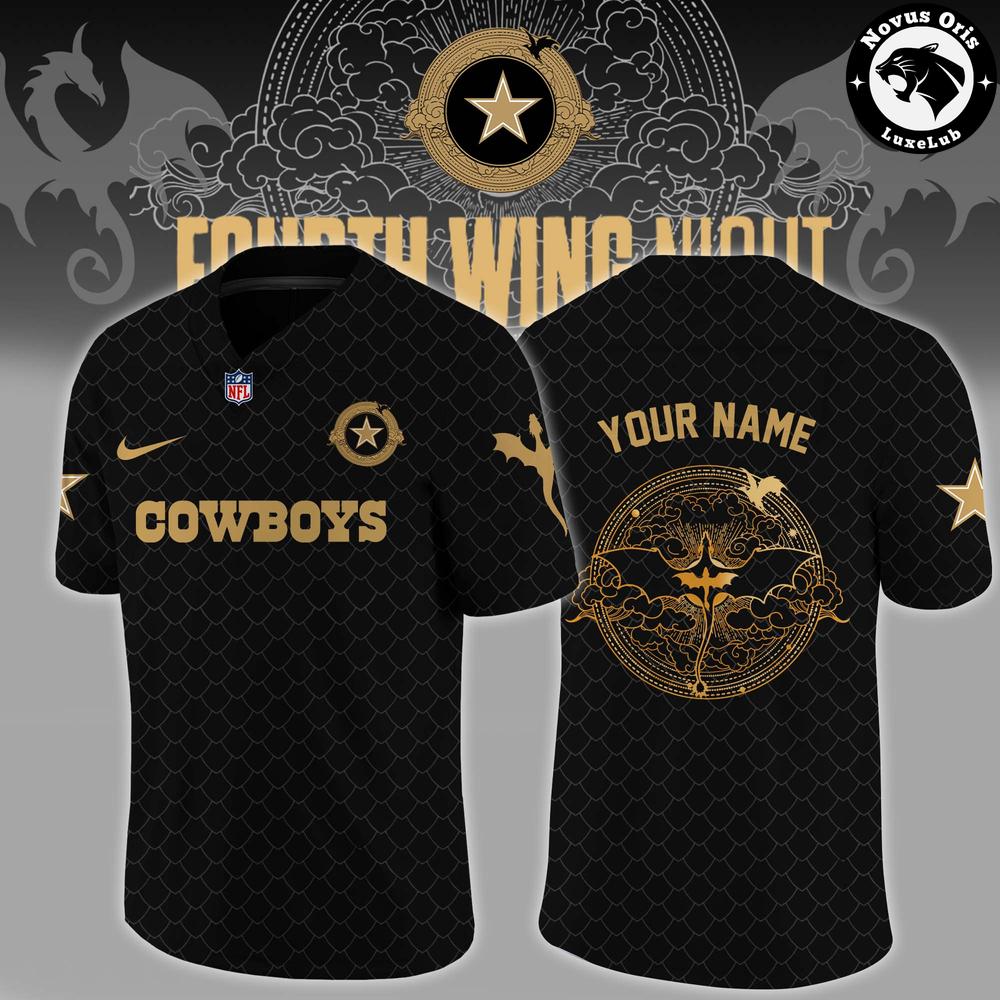 Dallas Cowboys Fourth Wing Night 2026 Custom Football Jersey - NovusOris Best Merch For Fans