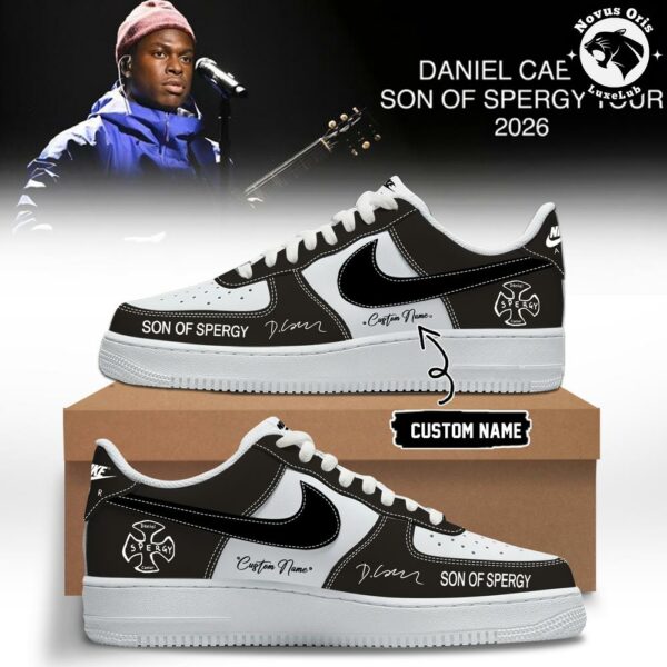 Daniel Caesar Son of Spergy Tour 2026 Air Force 1 - NovusOris Best Merch For Fans