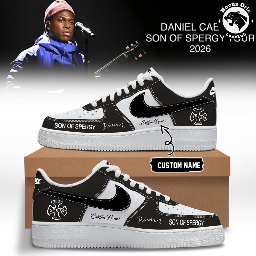 Daniel Caesar Son of Spergy Tour 2026 Air Force 1 - NovusOris Best Merch For Fans