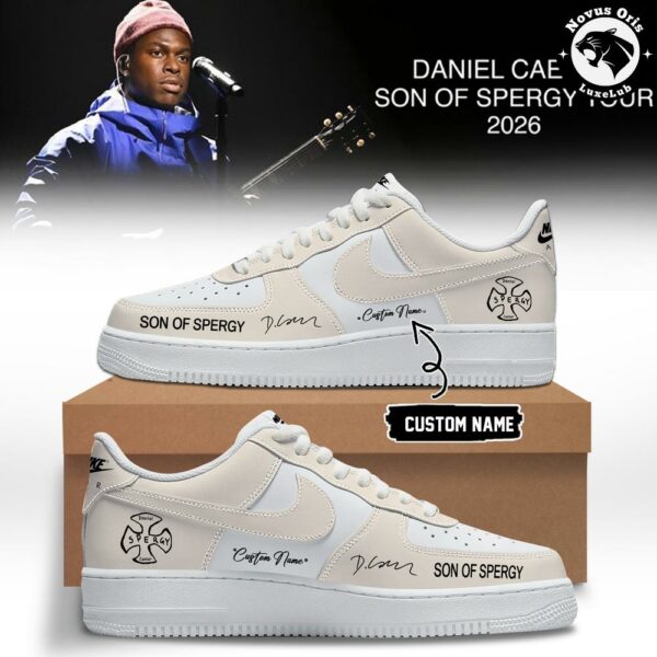 Daniel Caesar Son of Spergy Tour 2026 Air Force 1 - NovusOris Best Merch For Fans